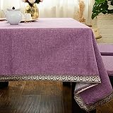 ropa de mesa cuadrada ★ Uso Multiple Este mantel AMENZ Para patio,Restaurantes, Cocinas, Salas de estar, Jardines, Banquetes, Picnics, etc.