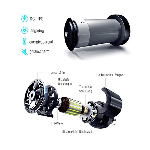 Pfingstangebot bis 05.06.2017! Fitifito 510A Laufband 3PS 12km/h mit LCD Bildschirm, 6 Zonen Dämpfungssystem, 25 Trainingsprogrammen – Klappbar, Schwarz - 4
