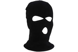 Junhouse 3 Holes Ski Cycling Balaclava Hood Cap Full Face Mask