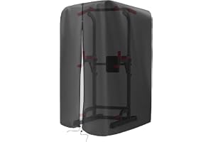 Pull Up Station Cover, Workout Equipment Hood, Dustproof Protective Shield, 102 x 107 x 163 cm, Outdoor Training Machine Guar