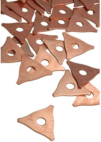 Fast Mover Tools, Triangular Washer for Dent Pulling Tools, 50pcs