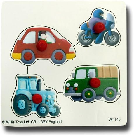 WT515 Transport 1 - 4 Piece object puzzle