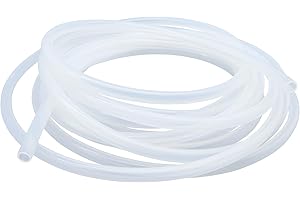 LAVMHAB Silicone Tube Food Grade Hoses 8mm ID x 12mm OD 5m (16.4ft), Flexible Silicone Rubber Tubing Water Air Pipes