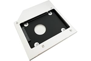 NIGUDEYANG 2ème Disque Dur HDD SSD SATA Optique Baie Cadre Caddy pour HP Pavilion 15-BA009DX 15-AY009DX DU8AESH DVD