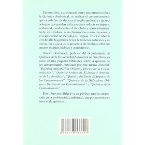 Química Ambiental (Ecología)
