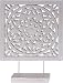 Produktbild Holzornament mit Sockel weiß 40 x 30 cm Shabby Landhaus Holzbild Ornament Holz