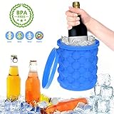 eiswürfelform metall 🍸❄️SILIKON EISWüRFELBEHäLTER MIT DECKEL ❄️ : Eiswürfel genie kommt mit einem Deckel. Dieses intelligente Werkzeug verhindert Verschüttungen und hält Eiswürfel davon ab,halte dein Eis frisch. Das Eiseimer Silikon sorgt für längere Kühlung für Whisky, Cocktails, Bier, Champagner, Kaffee, Saft und andere Getränke