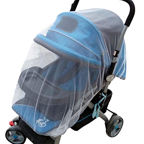 Tonsee Summer Safe Baby Carriage Insect Full Cover Mosquito Net Baby Stroller Bed Netti