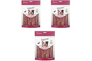 DOKAS 3 x 250 g Majestic kausnack Pato Pecho – Filet en rayas