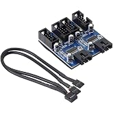 9 Pin USB Multiplexer 4 Port USB 2.0 Multiplexer For Motherboard
