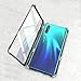 Produktbild SOOCX Huawei P30 Telefonoberteil All-Inclusive bruchsicheres P30 Pro Telefonoberteil Huawei P30 Schutzhülle Magnetisch Transparent Glas Metallrahmen Persönlichkeit Kreativ
