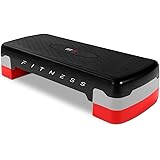 Fitfiu Fitness PS-150 - Piattaforma Step Regolabile in 2 Altezze, Base Antiscivolo, Cardio, Aerobica e Fitness a casa, Peso M