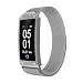 Produktbild Fulltime E-Gadget Sport Intelligentes Armband, Puls/Schlaf Monitor Fitness Tracker Smart Watch Handgelenk Band Armband IP67 Wasserdichte,Standby-Zeit 26 Tage Uhr (Silber)