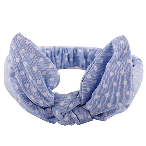 BESTIM INCUK Baby Girls Turban Elastic Headbands with Bow Bunny Ear Baby Girls' Hair Accessories