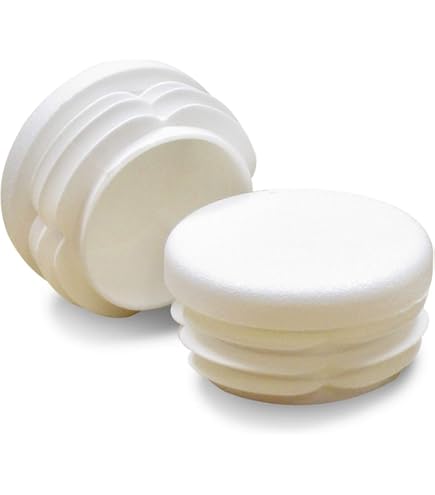 EMFA Bouchon Pour Tube Rond 55 Mm 4 Piece Noir Capuchon 5,5 Cm