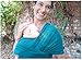 Hana BAMBOO Baby Wrap: Standard | Light, lush and breathable baby slings | BAMBOO-Cotton-Elastane | FREE SHIPPING (Peacock)