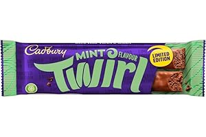 THREE STRAWBERRY LTD Cadbury Twirl Mint Flavour Limited Edition x 24