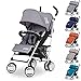 Baby Stroller Pram EZZO High Class Aluminium Pushchair - foldable, Colour Antracite