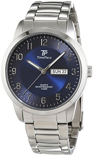 Time Piece Herren-Armbanduhr Sporty Analog Quarz Edelstahl TPGS-30307-32M Time Piece Herren-Armbanduhr Sporty Analog Quarz Edelstahl TPGS-30307-32M