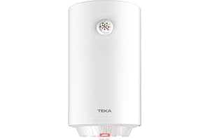 TEKA Termo Eléctrico 50 L, Instalación Vertical, Protección Sobrecalentamiento, Indicador LED, Modelo EWH 50 C