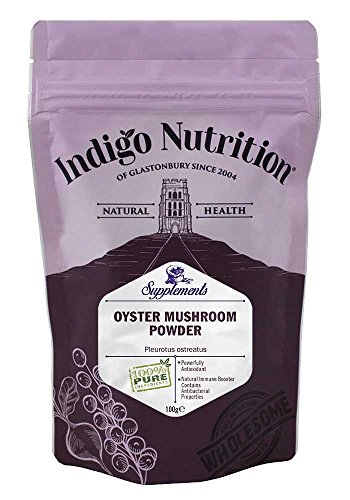 Preisvergleich Produktbild Indigo Herbs Austern Pilz Pulver 100g
