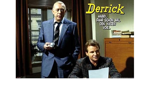 Amazon De Derrick Poster Harry Fahr Schon Mal Den Wagen Vor