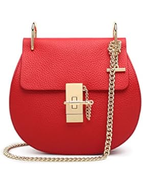 Honeymall Keral Frauen Hobo Kette Pig Schwein Lässig Elegant PU Leder Rein Farbe Crossbody Taschen