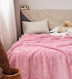 cyxlb Calentita, suave, esponjosa y multifuncional, esta manta hará que no pases frío y que te entren ganas de acurrucarte en el sofá o en la cama.Stay cálido y acogedor durante todo el año con esta manta. Hecho de material de premium, la manta es super suave y cómodo.