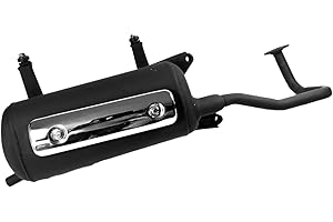 AUSPUFF FÜR RETRO ROLLER 50CCM CHINA RETRO ROLLER 50 ccm 10 Zoll GY6 z.B REX BENZHOU ZNEN