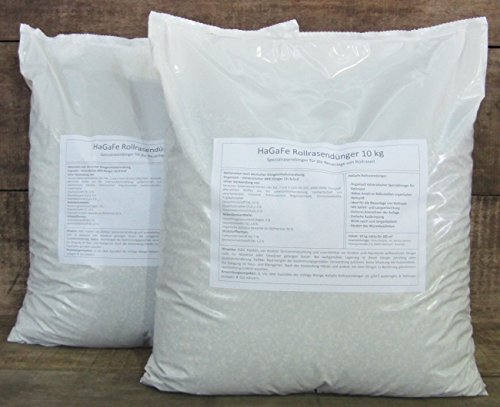 HaGaFe Rollrasendünger Für Neuanlagen Rasendünger Für Rollrasen Spezial Dünger, 10 Kg (1×10 Kg) Für 285 M² - 3