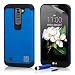 Produktbild LG K7 Schutzhülle von 32nd® Schlank Stoßfeste Hülle Schutzgehäuse, Inklusive Displayschutzfolie und Eingabestift - Blau