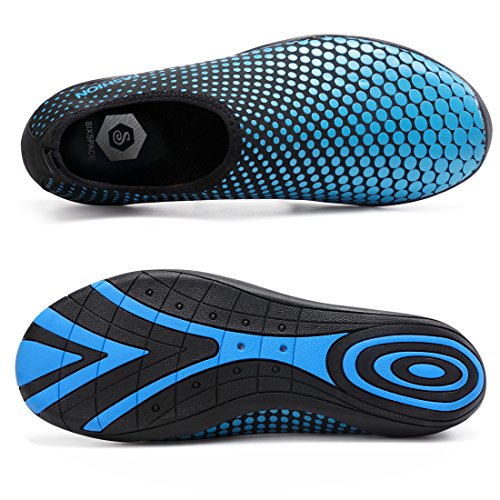Sixspace Unisex Strandschuhe Aquaschuhe Schwimmschuhe Badeschuhe Wasserschuhe Surfschuhe mit Rutschfeste Sohlen für Damen Herren Kinder - 6