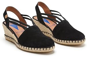 VERBENAS Cuñas Maika Serraje Negro