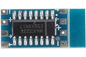 Cuifati 10 pezzi a TTL convertitore modulo, adattatore per scheda MAX3232, 120 kbps, 3-5 V