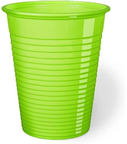 Algon | Set di bicchieri blu 250 cc 25 pezzi - Set bicchieri in plastica resistente e riutilizzabile, design moderno ed elegante, ideale per feste ed eventi