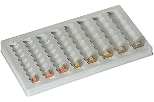 Accesorios de Sobremesa marca Plus Office modelo BANDEJA PORTAMONEDAS EURO 8 COLUMNAS