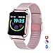 Produktbild Grist CC Smartwatch Fitness Uhr Trackers IP67 Wasserdicht Mit Pulsmesser Smart Watch für Damen Herren Kinder Android iOS