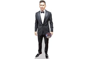 CELEBRITY CUTOUTS Lionel Messi (Bow Tie) Life Size Cutout