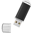 Vansuny USB Flash Drive 32GB Memory Stick 2.0 USB Stick Mini USB Drive Pen Drive for PC, Laptop, Table,t Macbook, Car, TV (Black)