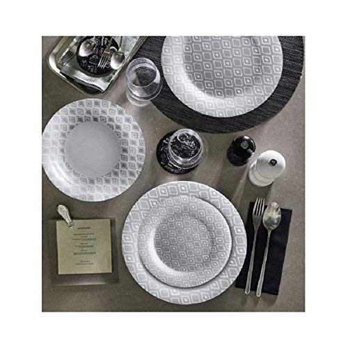 Bormioli Rocco & Figlio BOR1240 Servizio da Tavola, Grigio