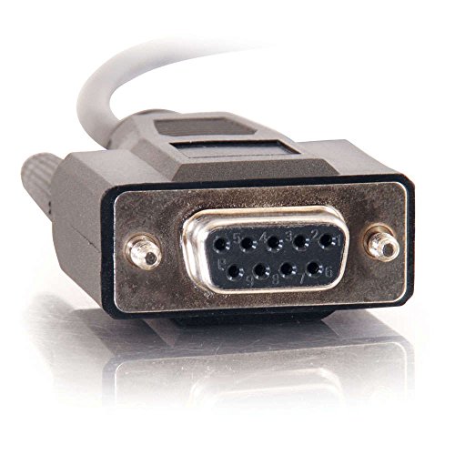 C2G 2 m DB9 RS232 F/F Kabel – Schwarz schwarz schwarz 3 m - 2