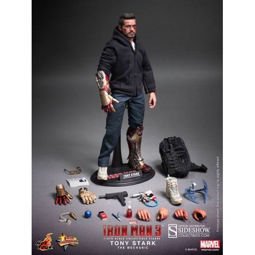 Hot Toys 1:6 Scale The Mechanic Iron Man 3 Tony Stark