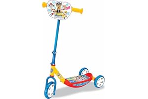 Smoby - Pat' Patrouille - Patinette 3 Roues - Trottinette Enfant - Roues Silencieuses - 750190, Multicolore