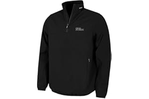 Oscar Jacobson Mens Laguna Windproof Lightweight Quarter Zip Golf Jacket