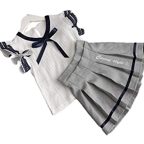 Bindu Cute White Top and Skirt Set- - Amazon