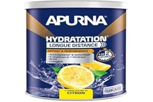 APURNA - BOISSON HYDRATATION LONGUE DISTANCE CITRON - Energie et hydratation - Pot de 500g