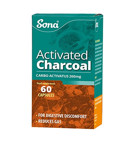 Preisvergleich Produktbild Sona Aktivkohle. Für Verdauungsstörungen. Reduziert Blähungen.