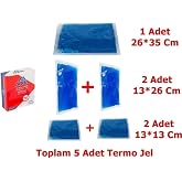 Aqua Cold Pack Sıcak Soğuk Termo Jel Kompres Buz Jel Termojel Seti