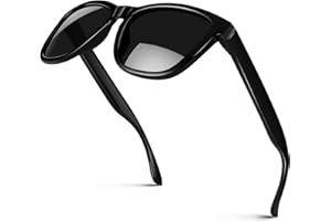 CGID Gafas de Sol Polarizadas Hombre y Mujer Retro Deportivos 80's Ultra Light Protección UV400 MJ17