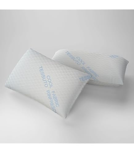 Coppia Di Cuscini Memory Foam Con Aloe Vera - Ideali Per Cervicale E Sonno Comodo | EVERGREENWEB - Foto 8